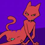  courage_the_cowardly_dog furry katz male/male male_cat male_only tagme yaoi 