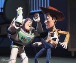 buzz_lightyear disney pixar toy_story woody_pride