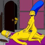1995 1_female 1_girl 20_century_fox 2_boys 2_males andrew_mutchler animated animated_gif bart_simpson bed bedroom breasts camera caught erection female female_human gif hair homer_simpson human human/human human_only indoors kinky_turtle long_hair lying male male/female male_human marge_simpson multiple_boys nipples nude penis pubic_hair pussy_hair sitting standing the_simpsons vaginal vaginal_penetration voyeur yellow_skin