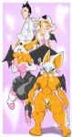  abs areolae breasts muscle muscular muscular_female nipples pubic_hair pussy rouge_the_bat sega sonic_(series) sonic_team teeth transformation 