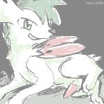 erection furry irene_(artist) looking_at_viewer pokemon shaymin