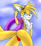  ass mainnm-e male miles_&quot;tails&quot;_prower multiple_tails swimmsuit tail 