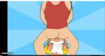  1-up 1_up 1boy 1girl ass bottomless breasts fellatio from_behind implied_fellatio implied_oral koopa koopa_troopa koopa_troopa_girl minus8 nintendo oral score watermark xvideos 