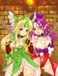  angela breasts collar cum elf facial riesz seiken_densetsu_3 slave 