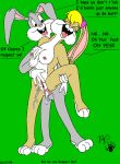 anal anus ass ass_grab breast_grab breasts bugs_bunny cum cum_drip cum_in_ass cum_inside cum_on_penis erect_nipples erection fingering hairless_pussy internal_cumshot kthanid lola_bunny looney_tunes masturbation nipples nude penis pussy pussy_juice small_breasts space_jam spread_legs warner_brothers