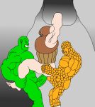  anal avengers ben_grimm double_anal fantastic_four hulk hulk_(series) juggernaut male_only marvel ramsey276 the_thing x-men yaoi 
