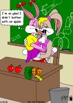  anus ass babs_bunny breast_grab breasts erection fellatio fingering hairless_pussy kthanid kthanid_(artist) lola_bunny oral penis pussy space_jam tiny_toon_adventures vaginal warner_brothers yuri 