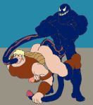   2boys anal ass bara crossover yaoi human juggernaut male male_only marvel multiple_boys muscle oral partially_clothed penis ramsey276 spider-man venom x-men  