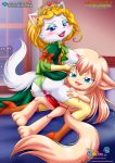 2girls bbmbbf breasts edelweiss ellie_(little_tails) little_tails palcomix pietro&#039;s_secret_club series_request tagme 