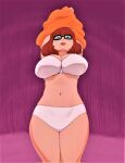  big_breasts bra glasses panties scooby-doo thighs undressing velma_dinkley 