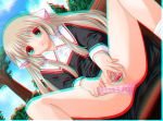 3d_glasses anaglyph chii chobits panties_aside spread_pussy striped_panties 